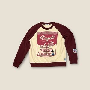 RARE Japanese Vintage Angel Blue Sweatshirt